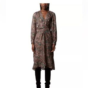 Gerard Darel Jaelyn Paisley Print Dress